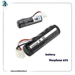 باطری دستگاه کارتخوان مدل Veryfone 675